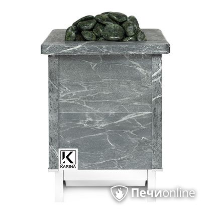 Электрическая печь Karina Quadro 9 кВт mini Талькохлорит в Оренбурге