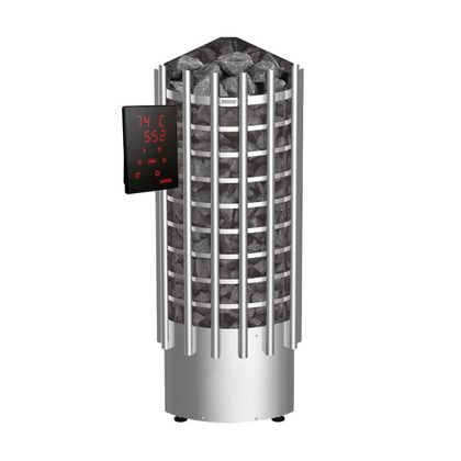 Электрокаменка для сауны Harvia Glow Corner TRC90XE c цифровой панелью управления в Оренбурге