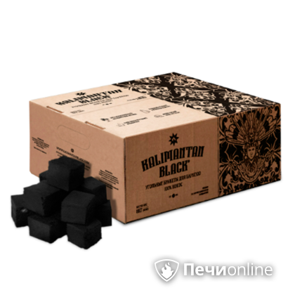  Kalimantan Black Кокосовый уголь для барбекю, 8кг в Оренбурге
